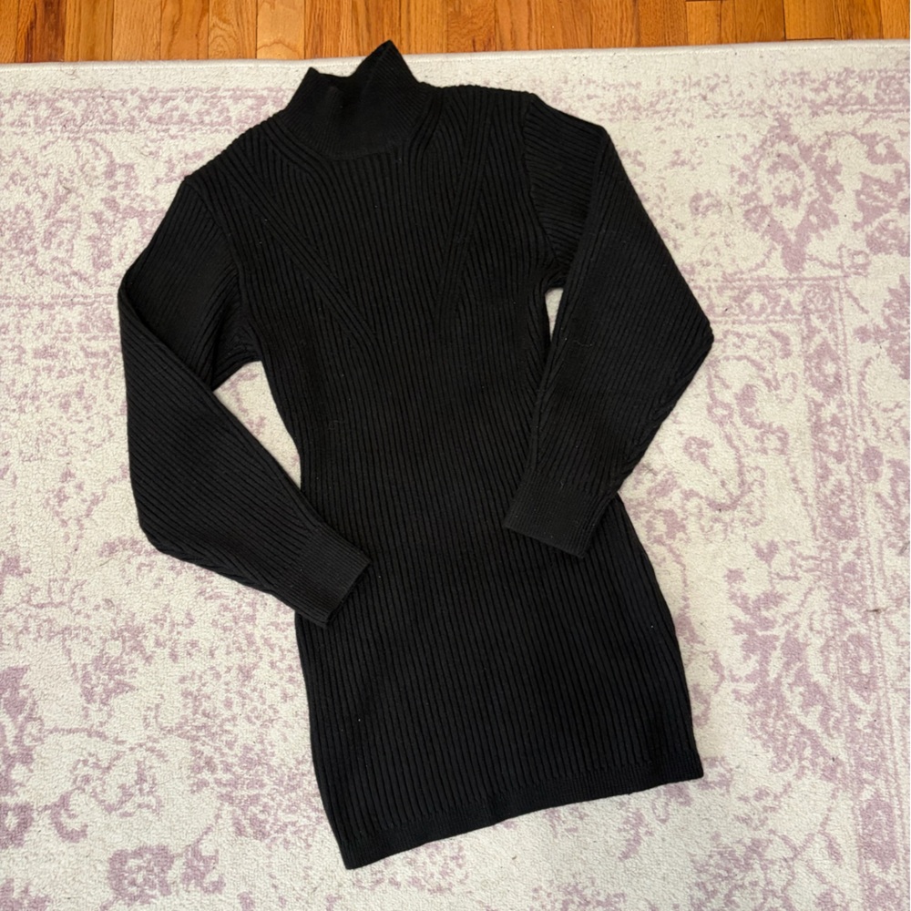 H&M Black Sweater Dress
